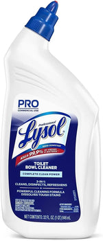 Professional Lysol, RAC74278EA, Power Toilet Bowl Cleaner, 1 Each, Blue,Green